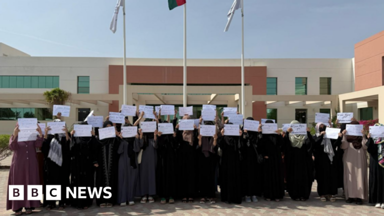 Afghan women students in Oman face expulsion after Trump's USAID freeze – BBC.com