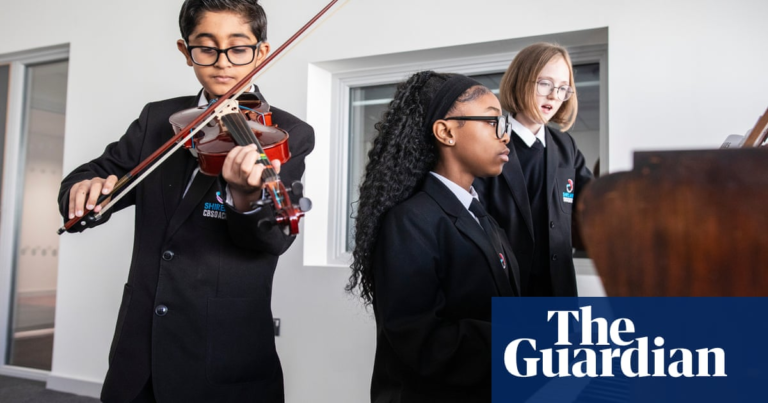 Banging the drum for music education: the UK school run with an orchestra – The Guardian