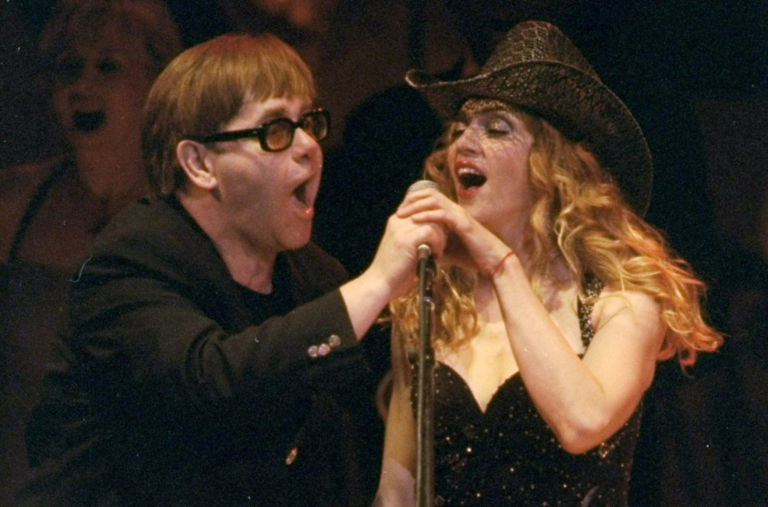 Madonna Is Happy to Report That She & Elton John Have Officially ‘Buried the Hatchet’ – Billboard