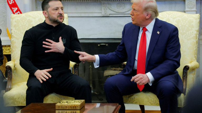 Trump tells Zelenskyy: 'I'm not aligned with Putin, I'm aligned with the US' – Sky News