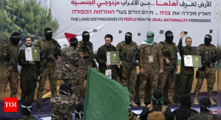 US-Hamas discuss release of American hostages in Gaza, envoy says deal possible 'within weeks' – The Times of India