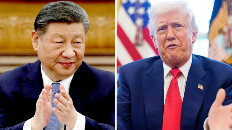 Tariffs latest: Beijing takes fight to Trump – as global markets rally after tariff U-turn – Sky News