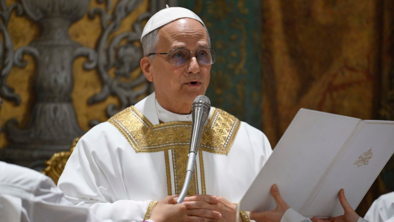 New pope live: Pope Leo warns of reducing Jesus to 'charismatic leader' – after speaking English at start of first mass – Sky News
