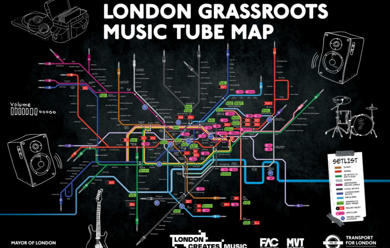 London launches Tube map of city’s grassroots music venues – NME